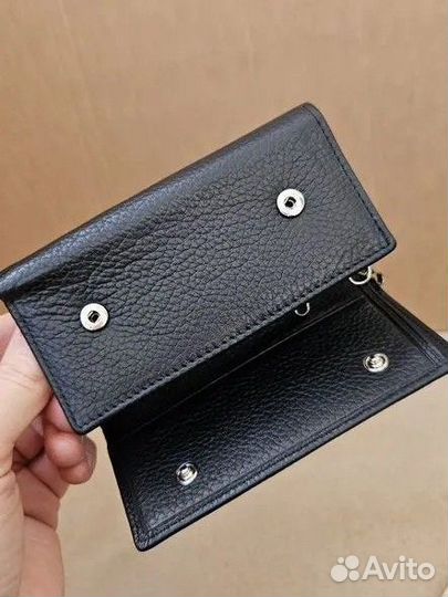 Ключница из натуральной кожи складная, новая