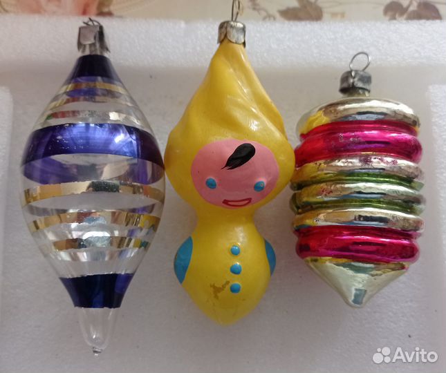 Елочные игрушки СССР