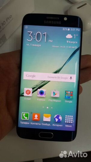 Дисплей S6 edge G925
