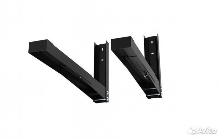 Кронштейн для печи свч на стену Рэмо К-113,черный