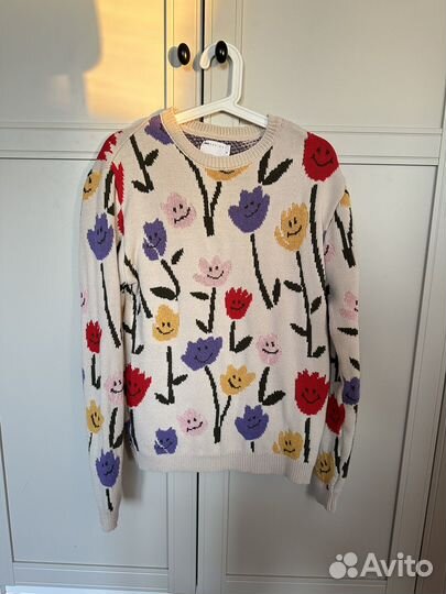 Джемпер с тюльпанами ASOS