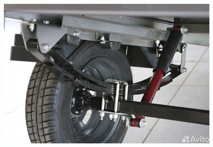 Легковой прицеп крепыш 2,5 (2,5х1,3) тент 1,15м