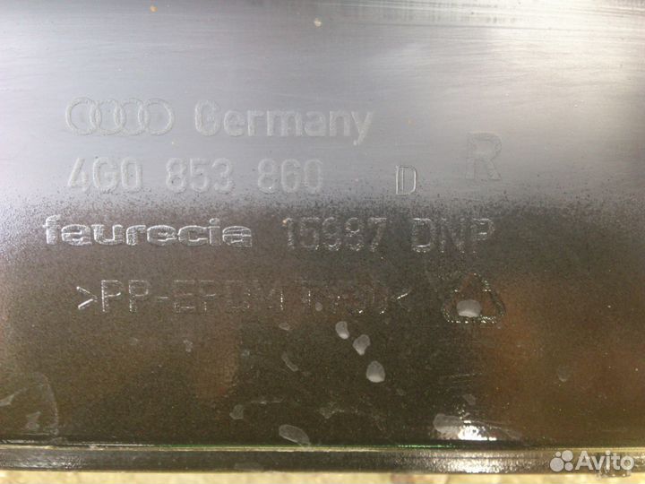 Облицовка порога правая ауди а6 audi A6 Allroad C7