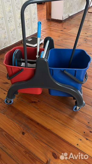 Ведра со шваброй с отжимом