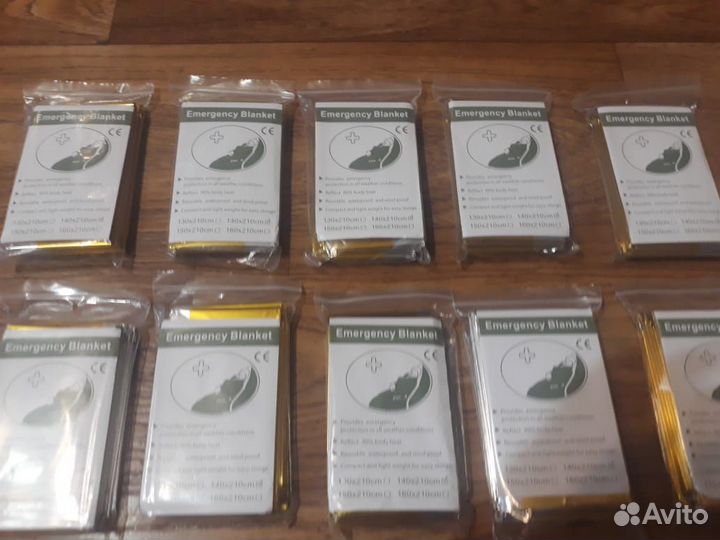 Спасательное одеяло цена за 8шт