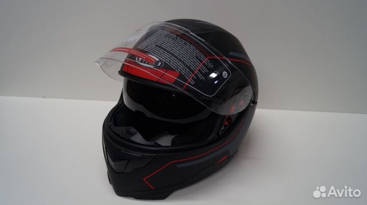 Мото шлем интеграл