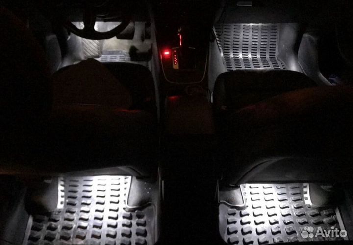 LED подсветка салона на Audi VW Polo Golf Skoda