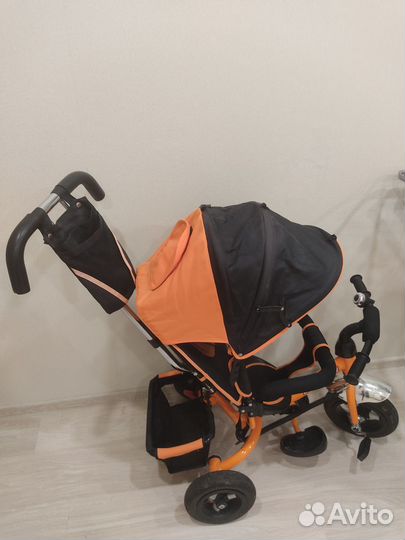 Детский велосипед с ручкой бу