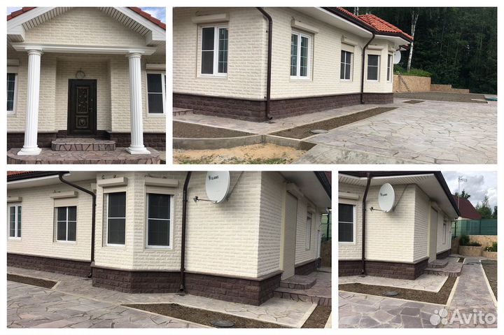 Облицовка природным и искусственным камнем, камина