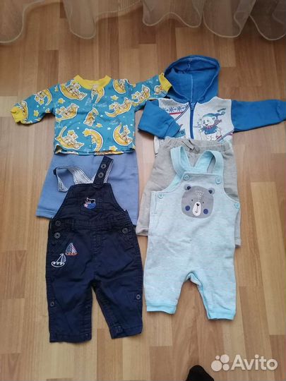 Вещи для мальчика до 6 месяцев