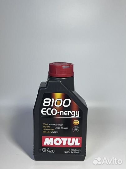 Масло моторное motul 8100 ECO-nergy 5W30