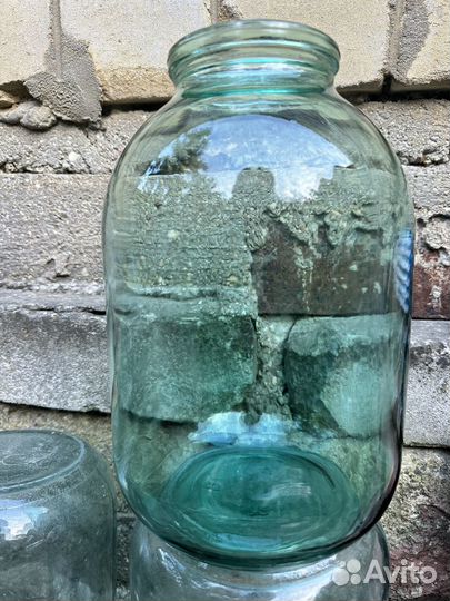 Банки стеклянные 3 литра Б/У