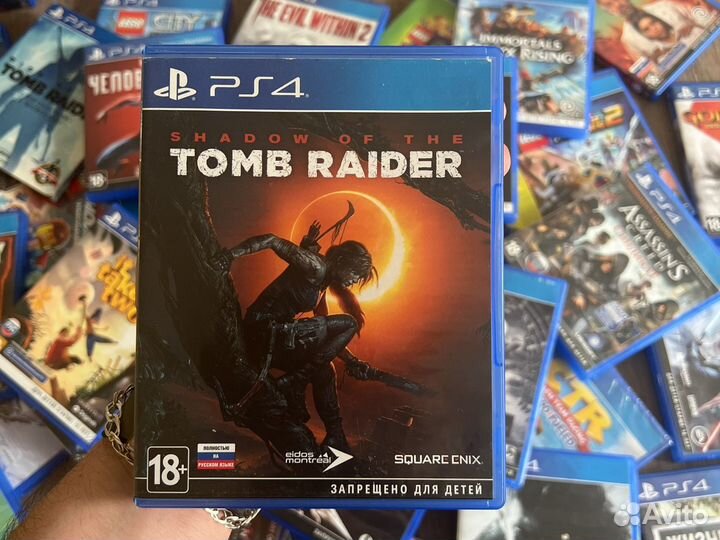 Диск Shadow of the Tomb Raider PS4