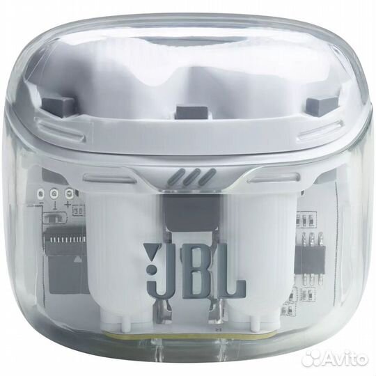 Bluetooth гарнитура JBL Tune Flex Ghost #383136