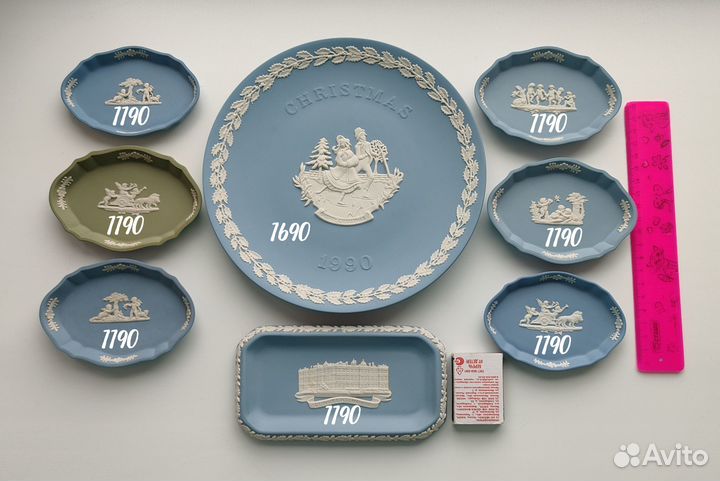 Изделия из Wedgwood Jasper. Английский фарфор