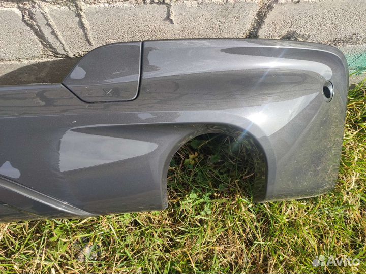 Накладка на задний бампер BMW X3 G01