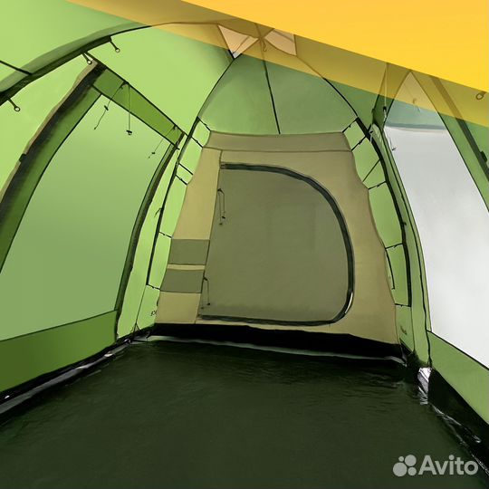 Палатка btrace ruswell 6 (см):585*220) арт.23.97