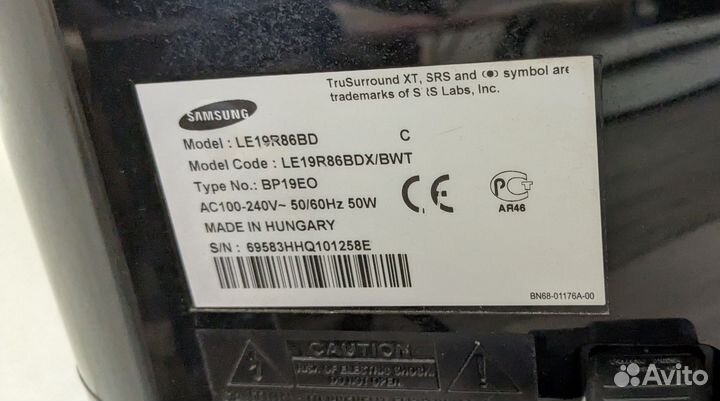 Телевизор Samsung LE19R86RD