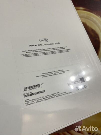 Apple iPad Air 5 Wi-Fi Purple 64Gb