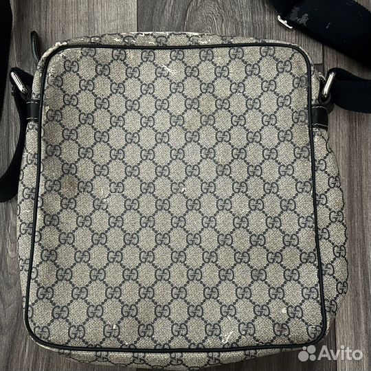 Сумка gucci gg supreme messenger bag оригинал