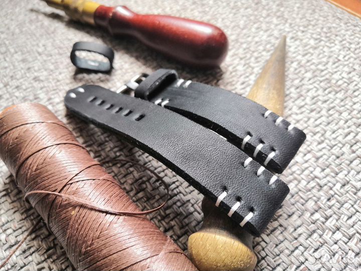 Ремешок 20/20 из буйвола толстый для часов U-boat