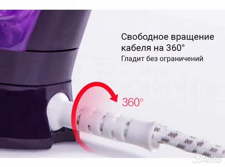 Беспроводной паровой утюг Xiaomi YD-012V