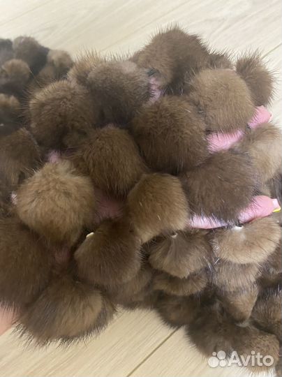 Шарф с норки