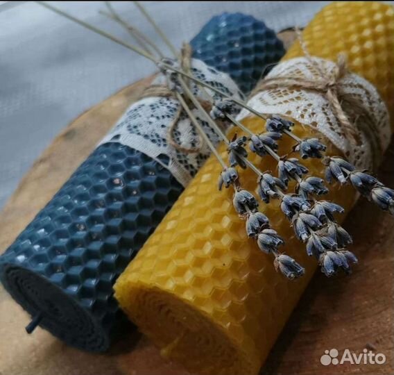 Свечи из натурального воска