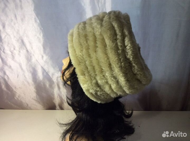 Авторская папаха, валяная шерсть, р 56-58, арт 248