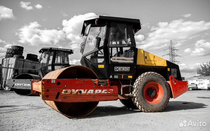 Аренда грунтового катка