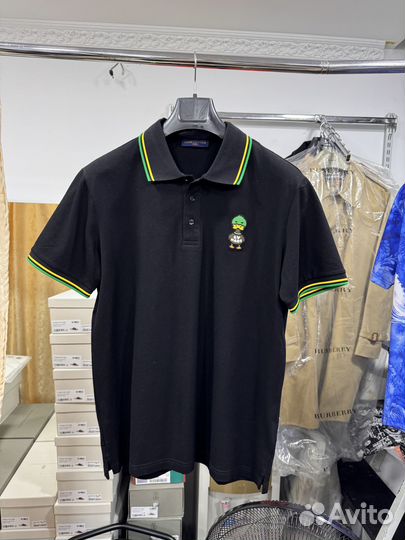 Поло Louis Vuitton мужское премиум качества