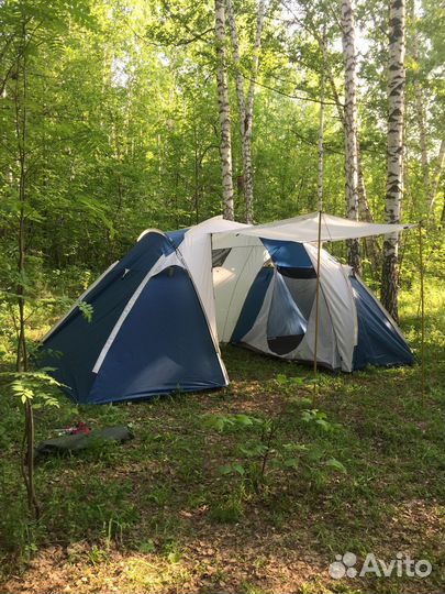 Палатка 2 комнаты 4 места