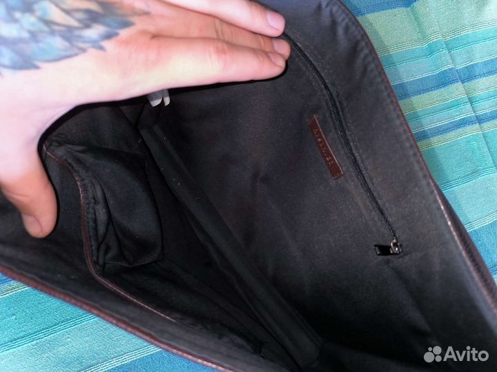 Сумка для ноутбука эко кожа