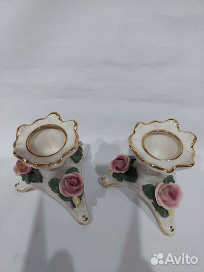 Подсвечники фарфор Германия