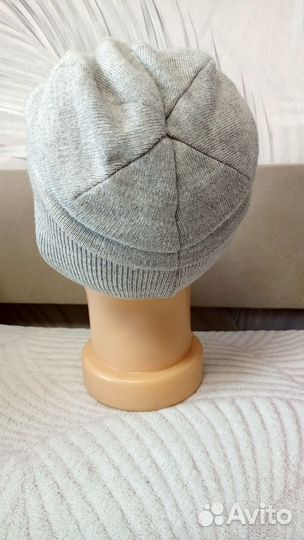 Шапка серая с флисом
