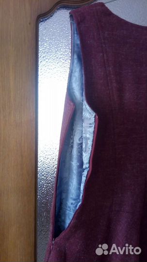 Платье сарафан из шерсти 48 50