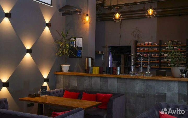 Кальян-бар / кальянная с современным ремонтом