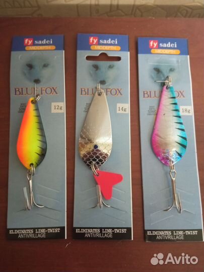 Блесна blue fox