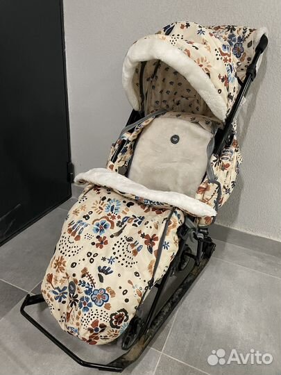 Санки коляска ника