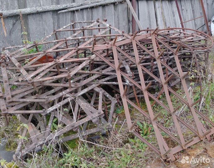 Бороны металлические