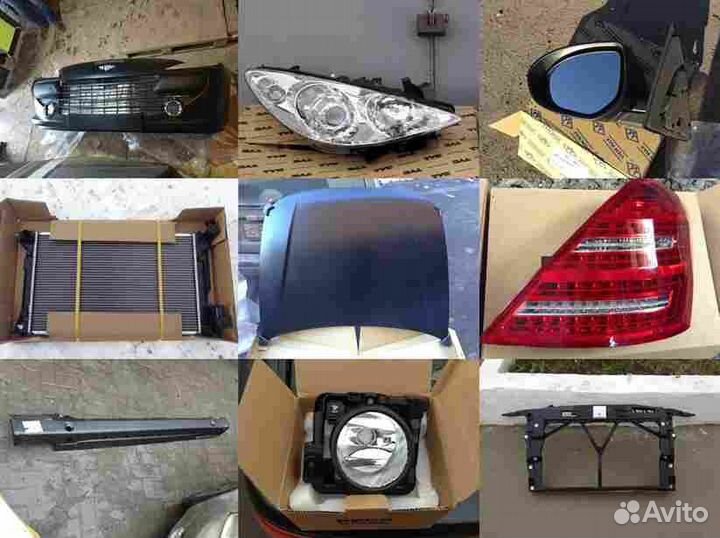 Радиатор системы охлаждения BMW 5-Series E60 2.5i 04- (паяный)
