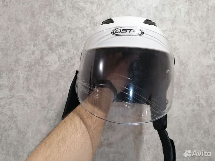 Мотошлем Helmet pro открытый