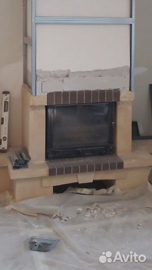 Каминная топка чугунная.supra(Франция)б/у