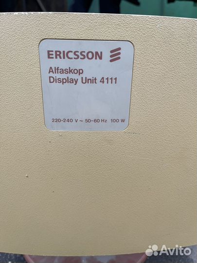 Монитор для компьютера ericsson alfaskop