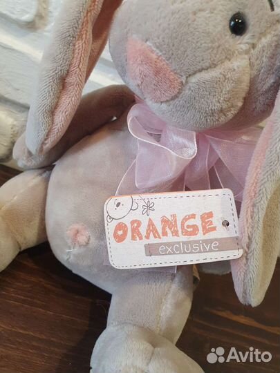 Плюшевый заяц кролик мягкая игрушка