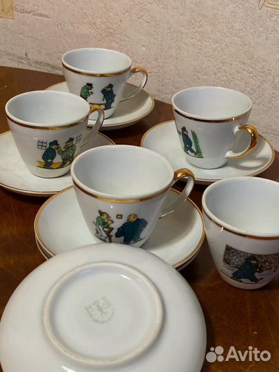 Кофейный сервиз - фарфор Чехии