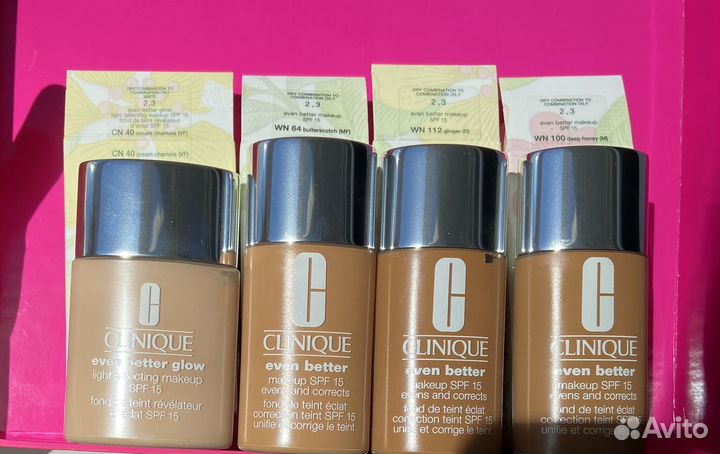 Clinique тональный новые оригинал