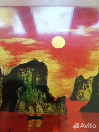 Картина дерево лак