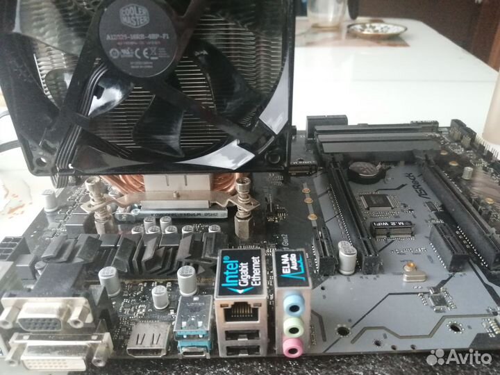 Intel Core I5 9600k +Asrock z370 pro4