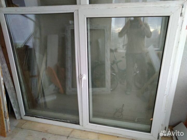 Окно пластиковое на балкон пвх бу